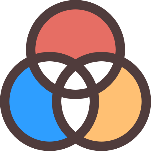 반음계 Generic Outline Color icon