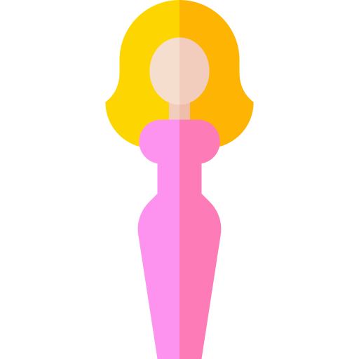 人形 Basic Straight Flat icon