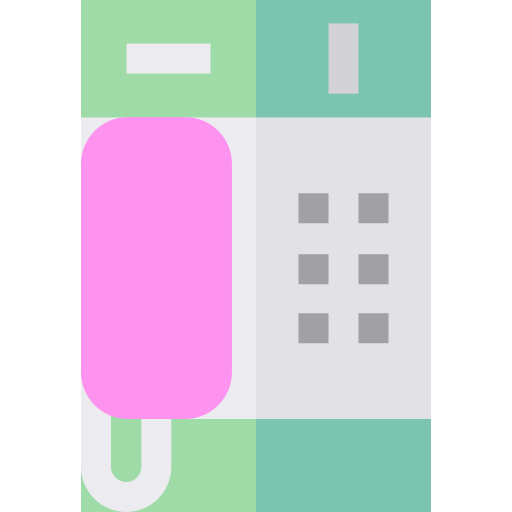 Телефонная будка Basic Straight Flat иконка