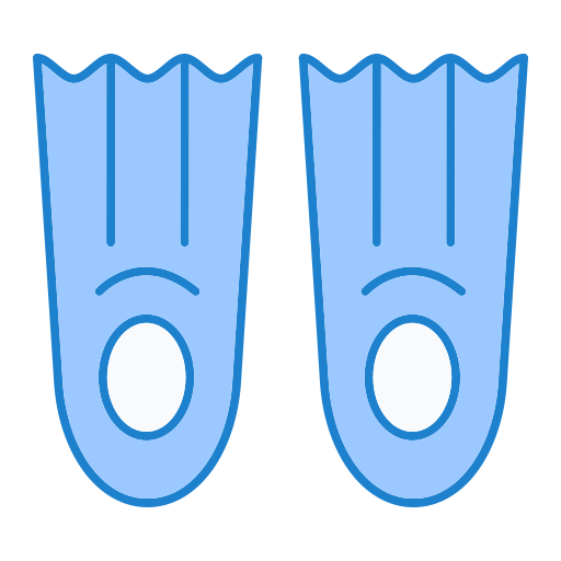 フィン Generic Blue icon