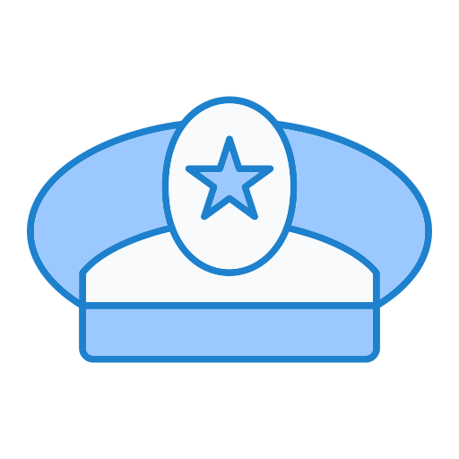 gorra de capitán Generic Blue icono