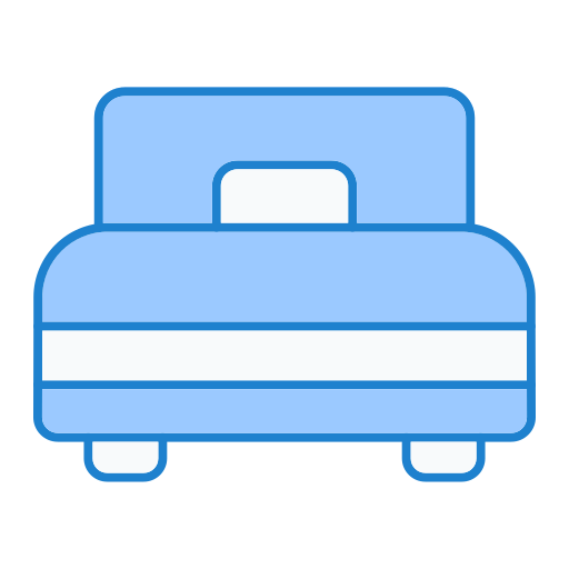 シングルベッド Generic Blue icon