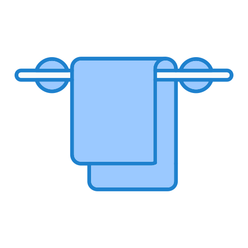 handdoekenrek Generic Blue icoon