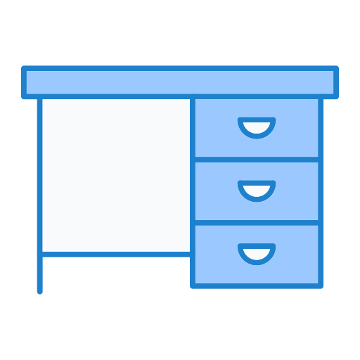 bureau Generic Blue icoon