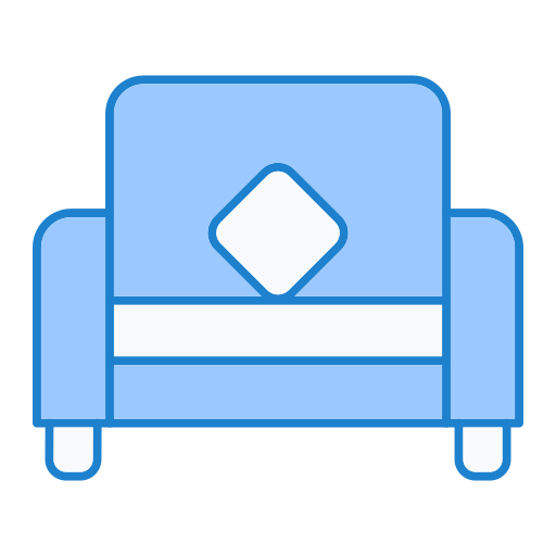 sofa Generic Blue Icône