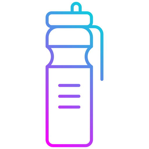 Бутылка с водой Generic Gradient иконка
