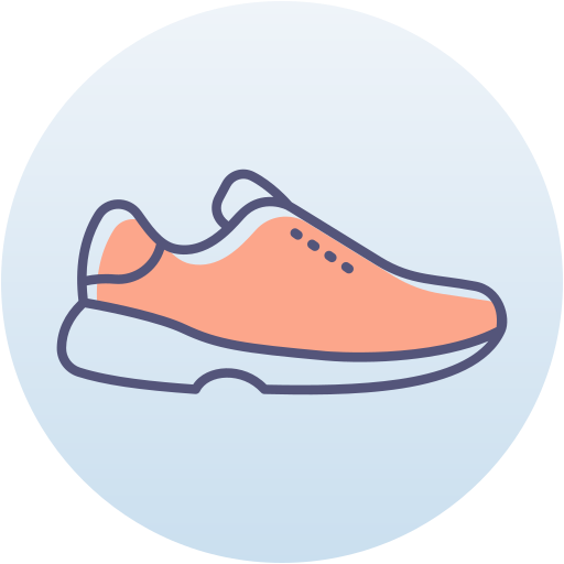 chaussure de sport Generic Circular Icône