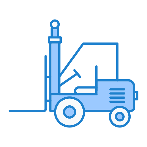 Forklift Generic Blue icon