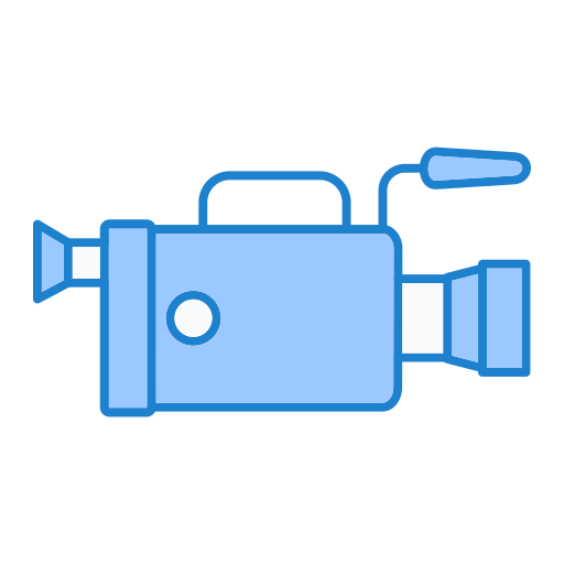 Video recorder Generic Blue icon