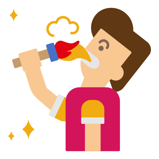 Fire eater man Generic Flat icon