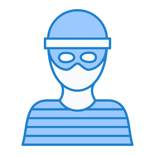 Robber Generic Blue icon