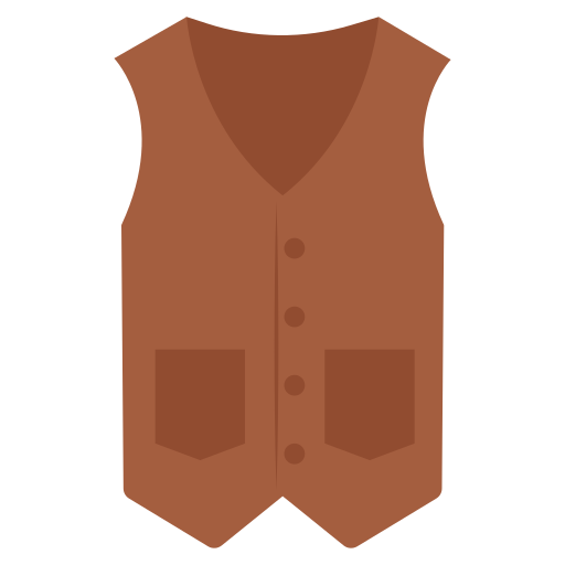 Waistcoat Generic Flat icon