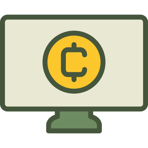 Cryptocurrency Generic Outline Color icon