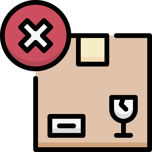 abgelehnt Generic Outline Color icon