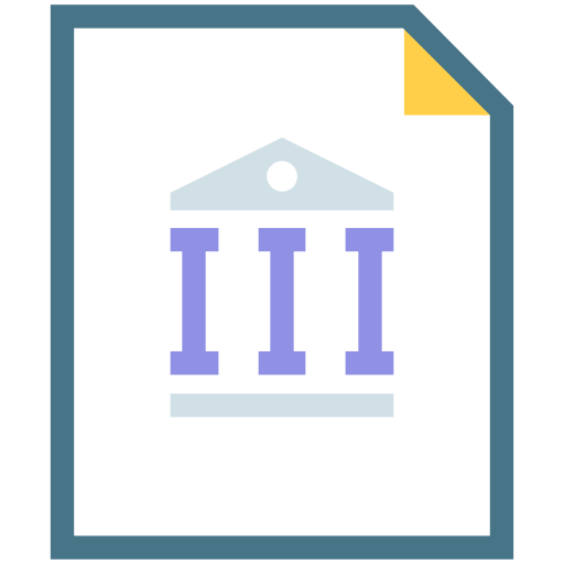 banca dati finanziaria Generic Outline Color icona