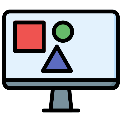 l'ordinateur Generic Outline Color Icône