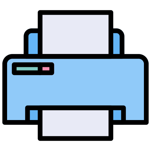 imprimante Generic Outline Color Icône