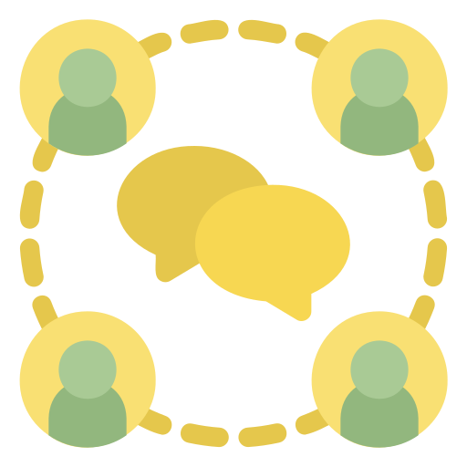 diskussion Generic Flat icon