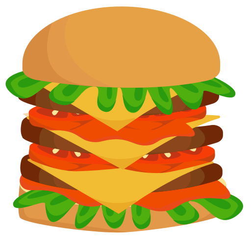 hamburguesa con queso Generic Flat icono