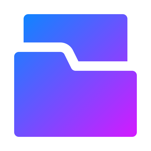 Folder Generic Flat Gradient icon