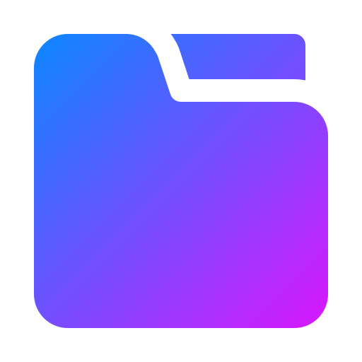 Folder Generic Flat Gradient icon