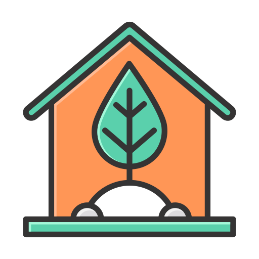 Greenhouse Generic Outline Color icon