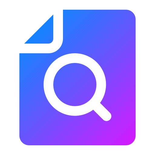 Search Generic Flat Gradient icon