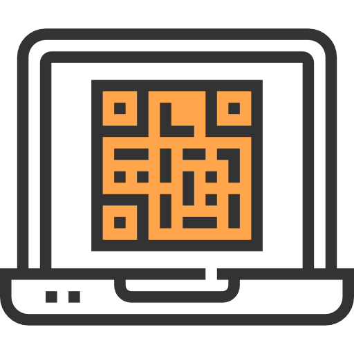 Qr code Meticulous Yellow shadow icon