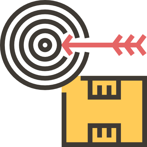 Package Meticulous Yellow shadow icon