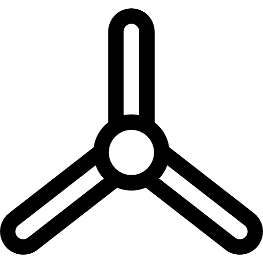 Пропеллер Basic Rounded Lineal иконка