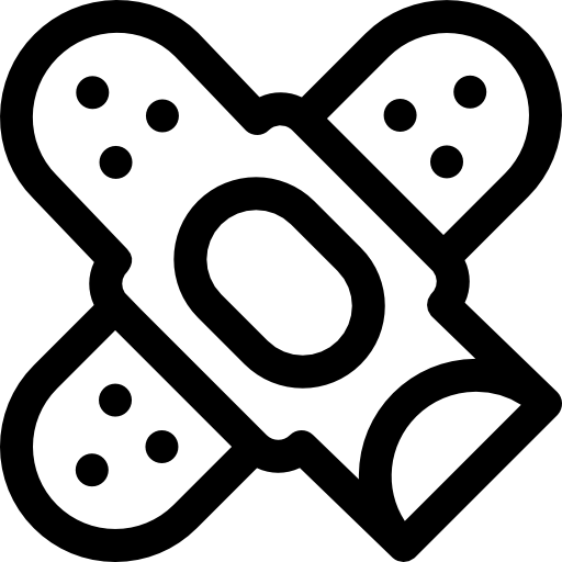 バンドエイド Basic Rounded Lineal icon