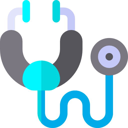 Stethoscope Basic Rounded Flat icon