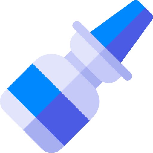 Nasal spray Basic Rounded Flat icon