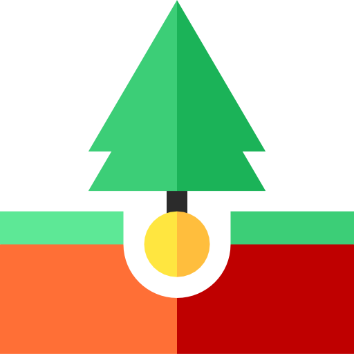 zasadzić drzewo Basic Straight Flat ikona