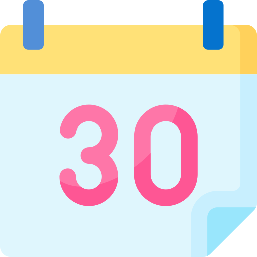 30 tage Special Flat icon