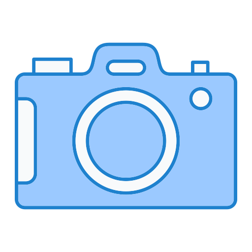 cámara digital Generic Blue icono