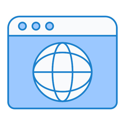 브라우저 Generic Blue icon