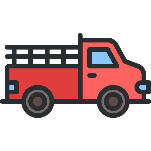 camioneta Generic Outline Color icono