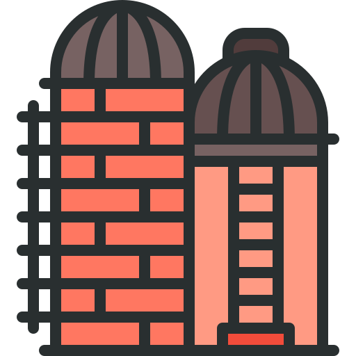 silos Generic Outline Color ikona