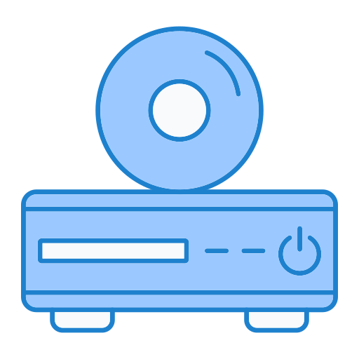 Cd player Generic Blue icon