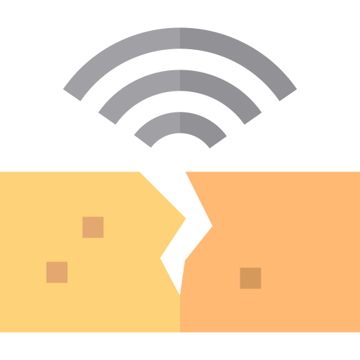 erdbeben Basic Straight Flat icon