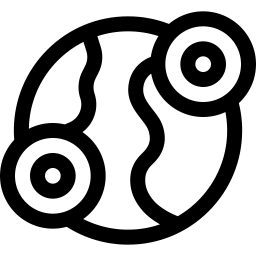 terremoto Basic Straight Lineal Ícone