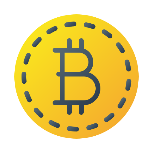 bitcoin Generic Flat Gradient icoon