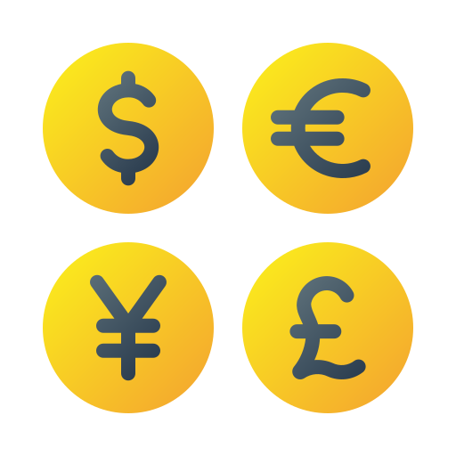 währungen Generic Flat Gradient icon
