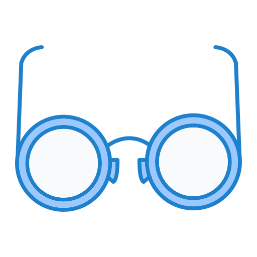 bril Generic Blue icoon