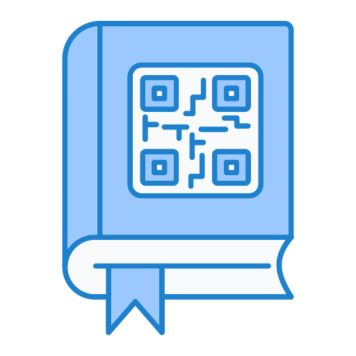 Qr code Generic Blue icon