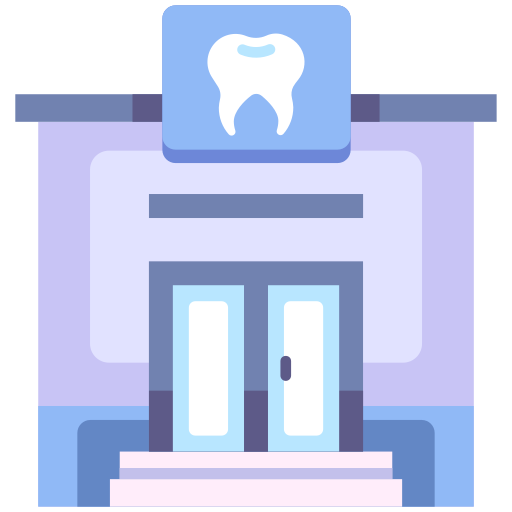 klinika dentystyczna Generic Flat ikona
