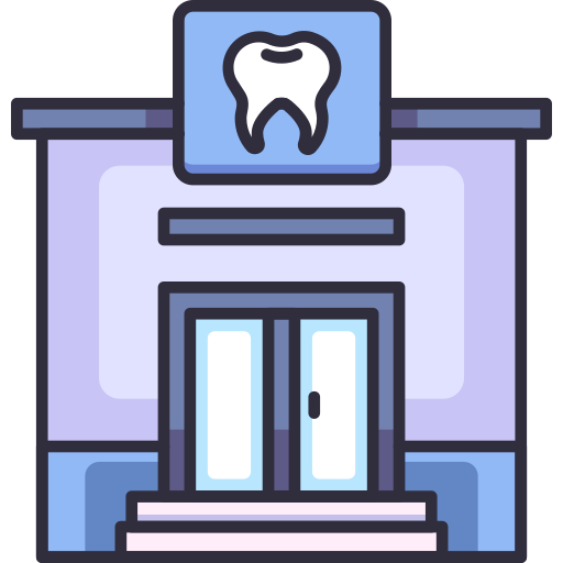 clínica dental Generic Outline Color icono