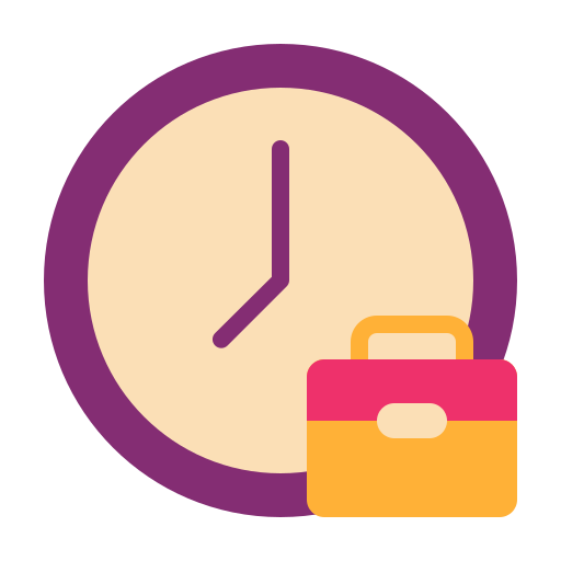 Time and date Generic Flat icon