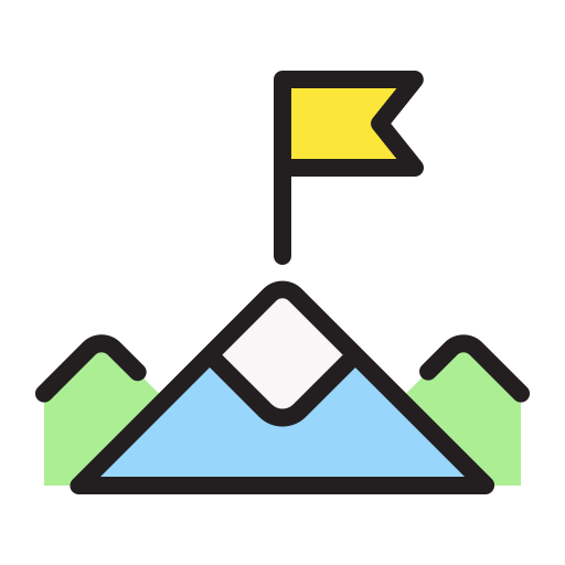 도전 Generic Outline Color icon